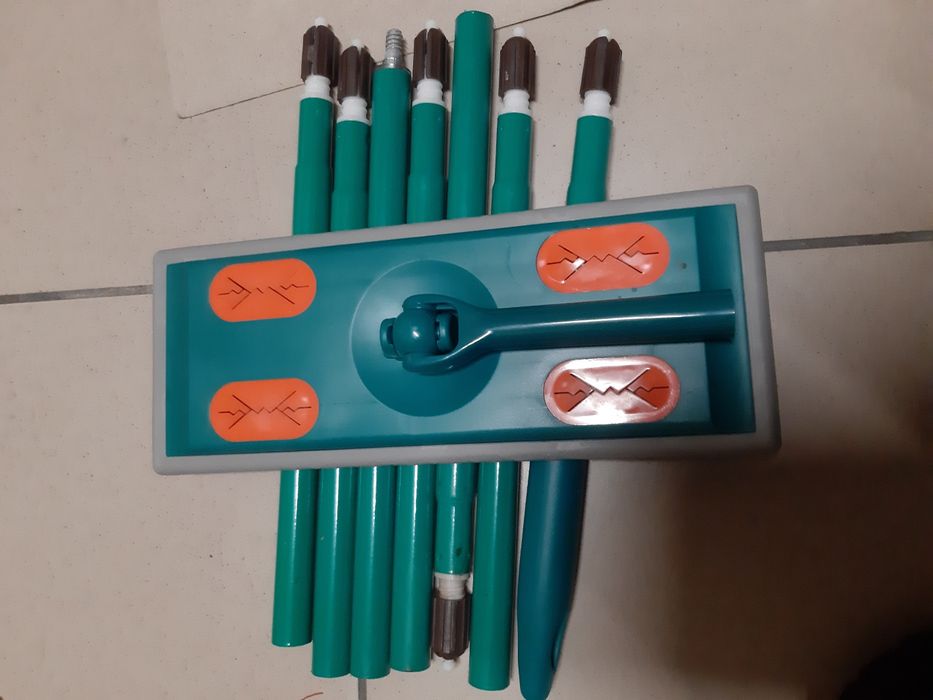 Stelaż teleskopowy  mop płaski do ściereczek