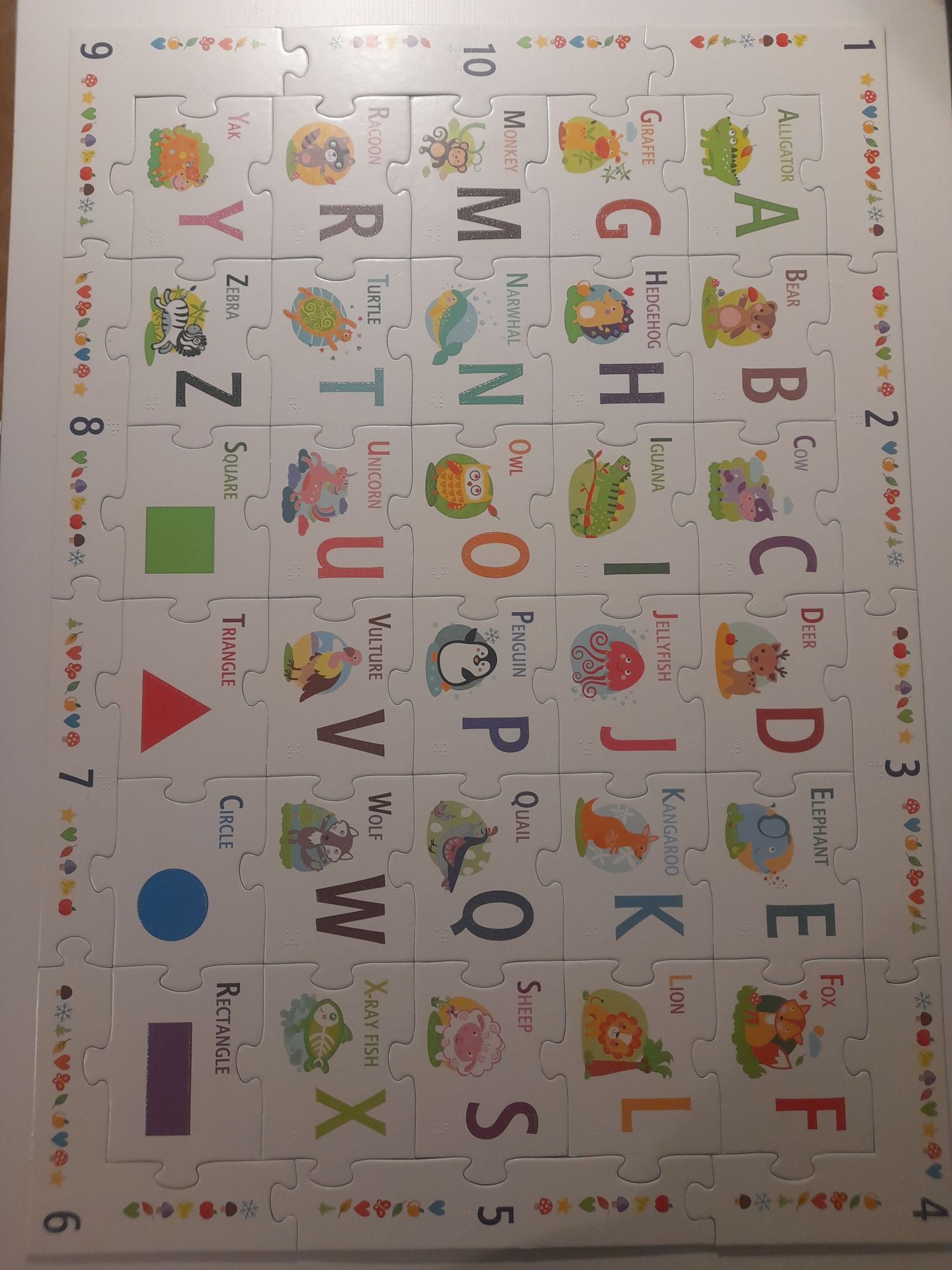 Zestaw zabaw Trefl 4+ Zoo alfabet - Fun for everyone