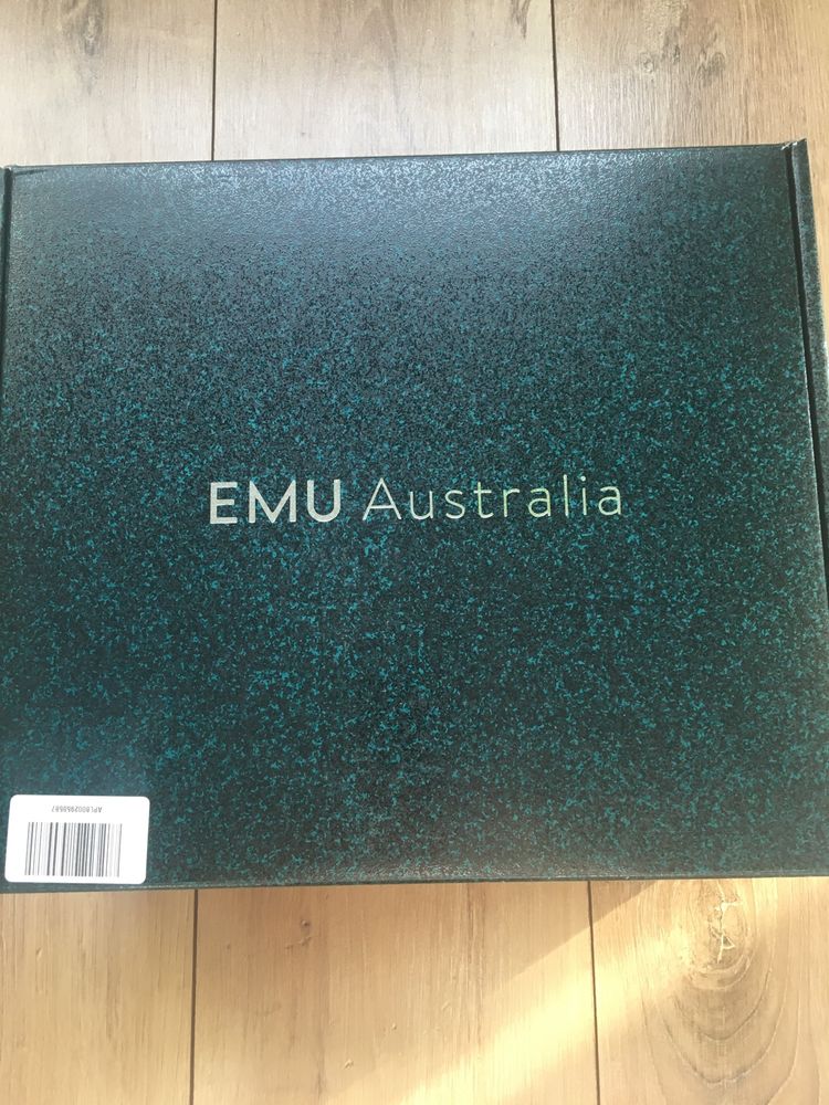 Emu Australia 39 czarne z futerkiem