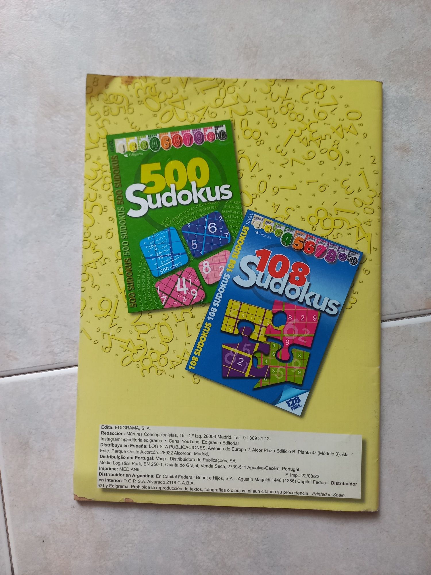 Revistas Sudoku novas