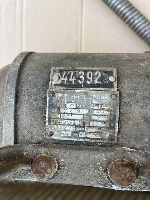 Buława wibrator zageszczarka do betonu 1650W, 380V,