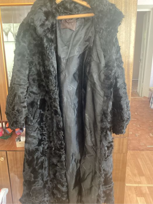 Шуба довга натуральна 46-48