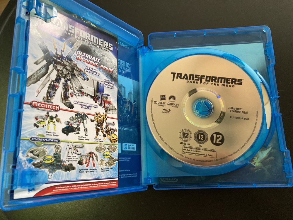 Transformers dark of the moon film bluray