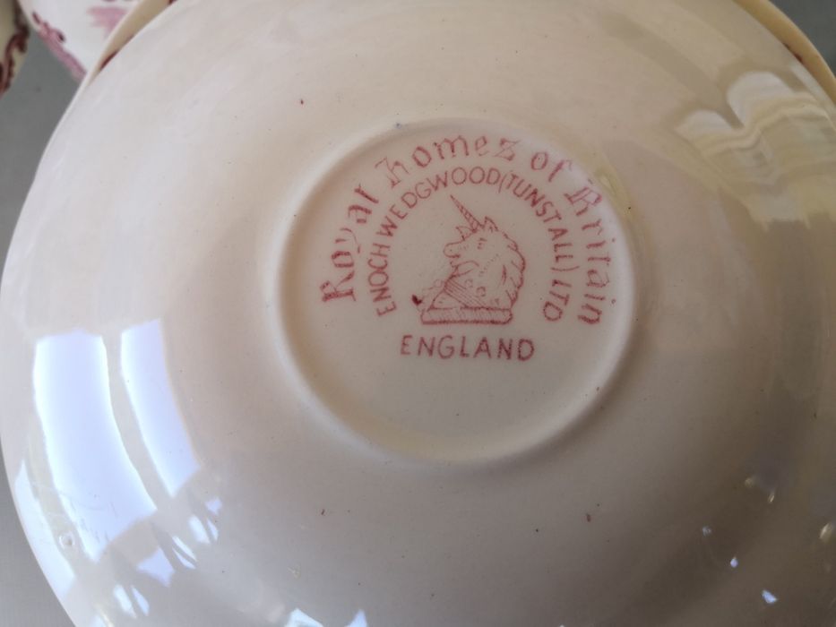 Serviço de café inglês royal homes of britain