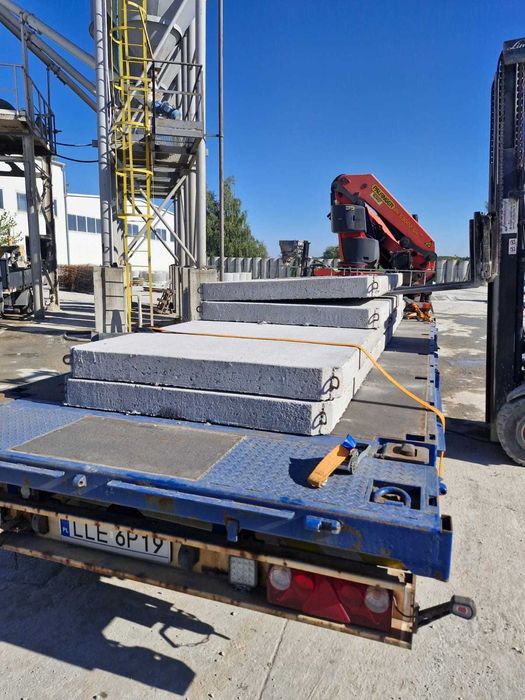WYNAJEM, płyty drogowe, płyty betonowe + transport HDS