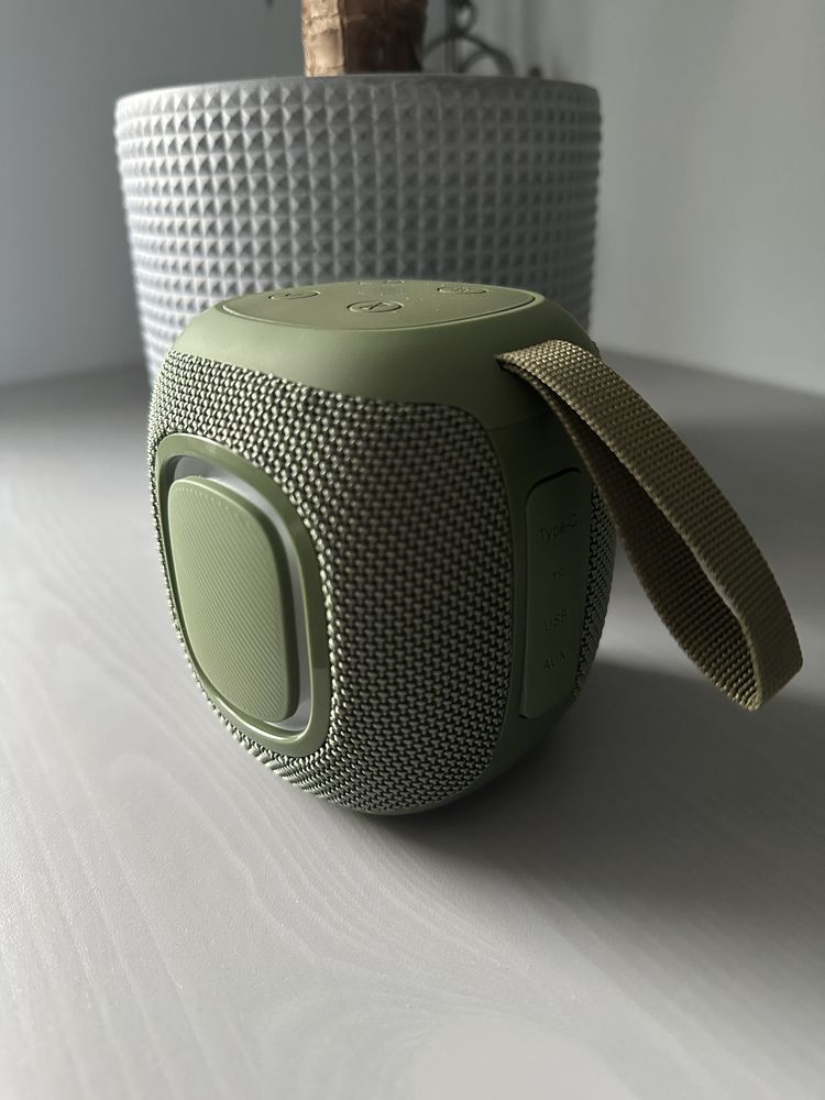 Głośnik Bluetooth Zielony/Niebieski RGB