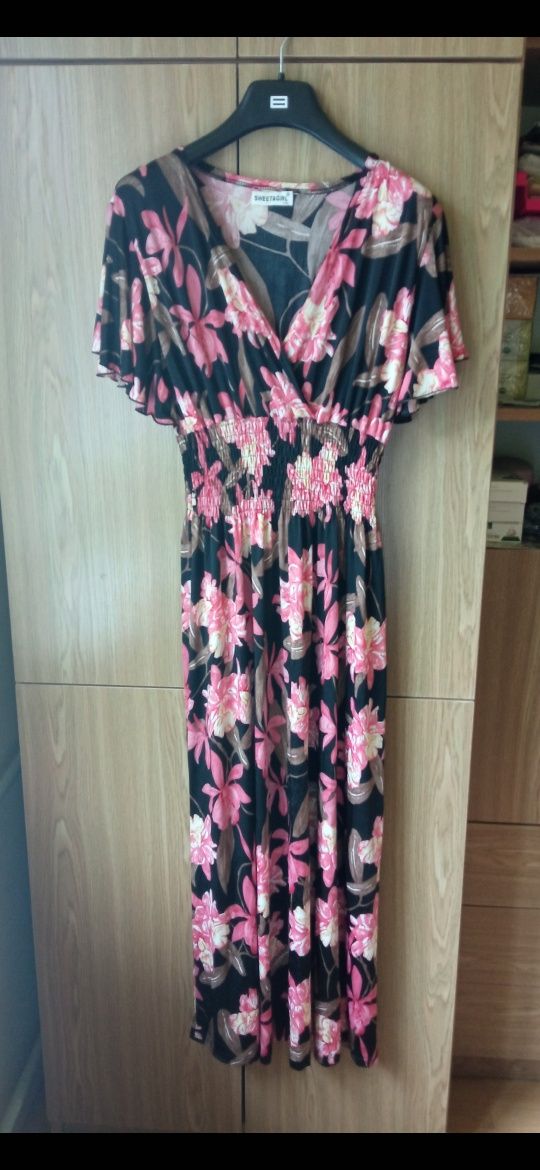 Sweet Girl Nowa Długa Sukienka Damska Rozmiar 38-42