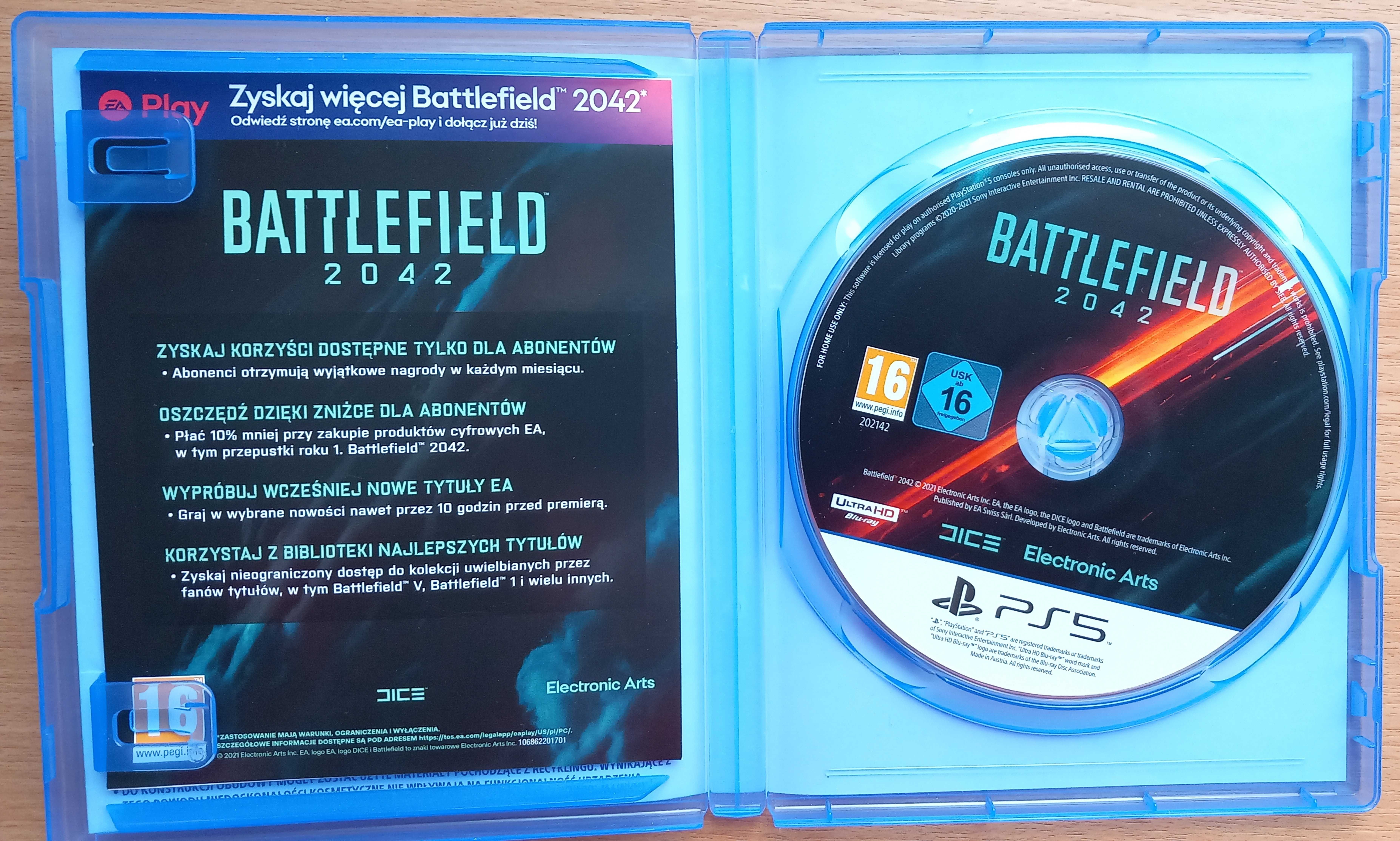 Battlefield 2042 PS5 stan idealny