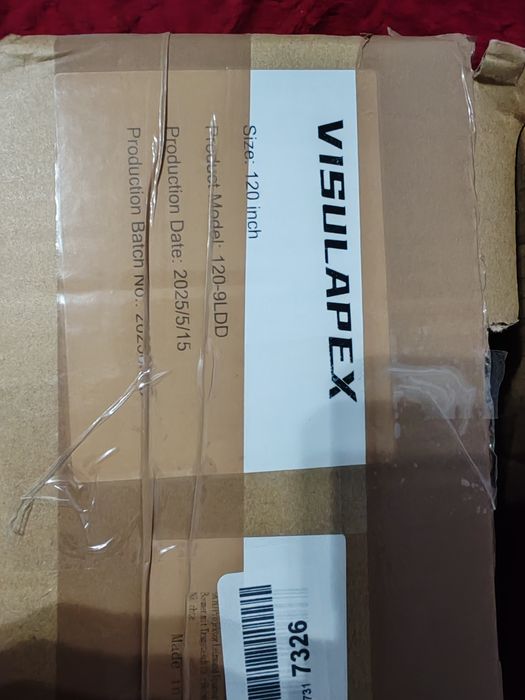 Ekran do projektora ze statywem Visulapex