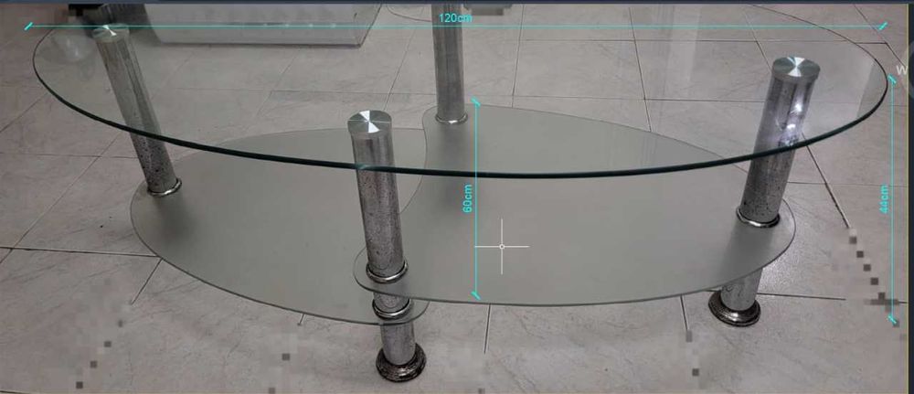 Sofá, mesa com 4 cadeiras, mesa de centro 44x60x120 .