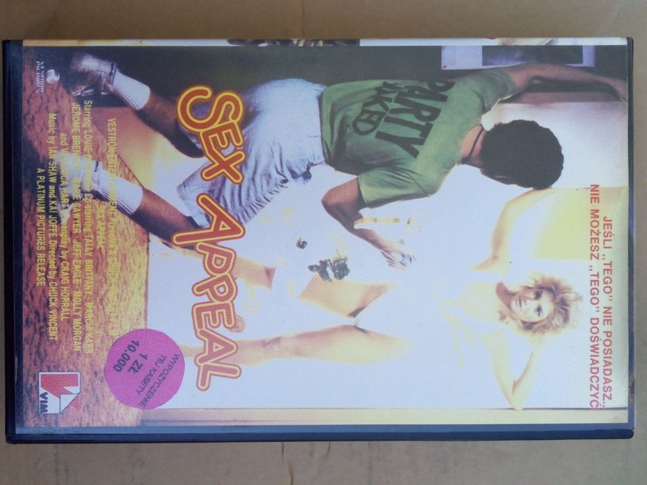 VHS SEX APPEAL 1986 – Oryginał VIM – kolekcjonerska 


---

Opis: