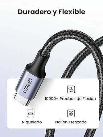 UGREEN Cabo USB C 50 cm