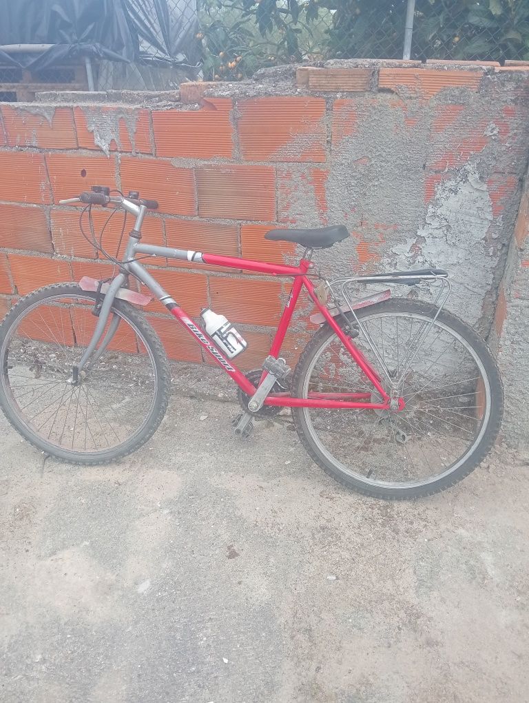 Bicicleta de montanha roda 26  com suporte