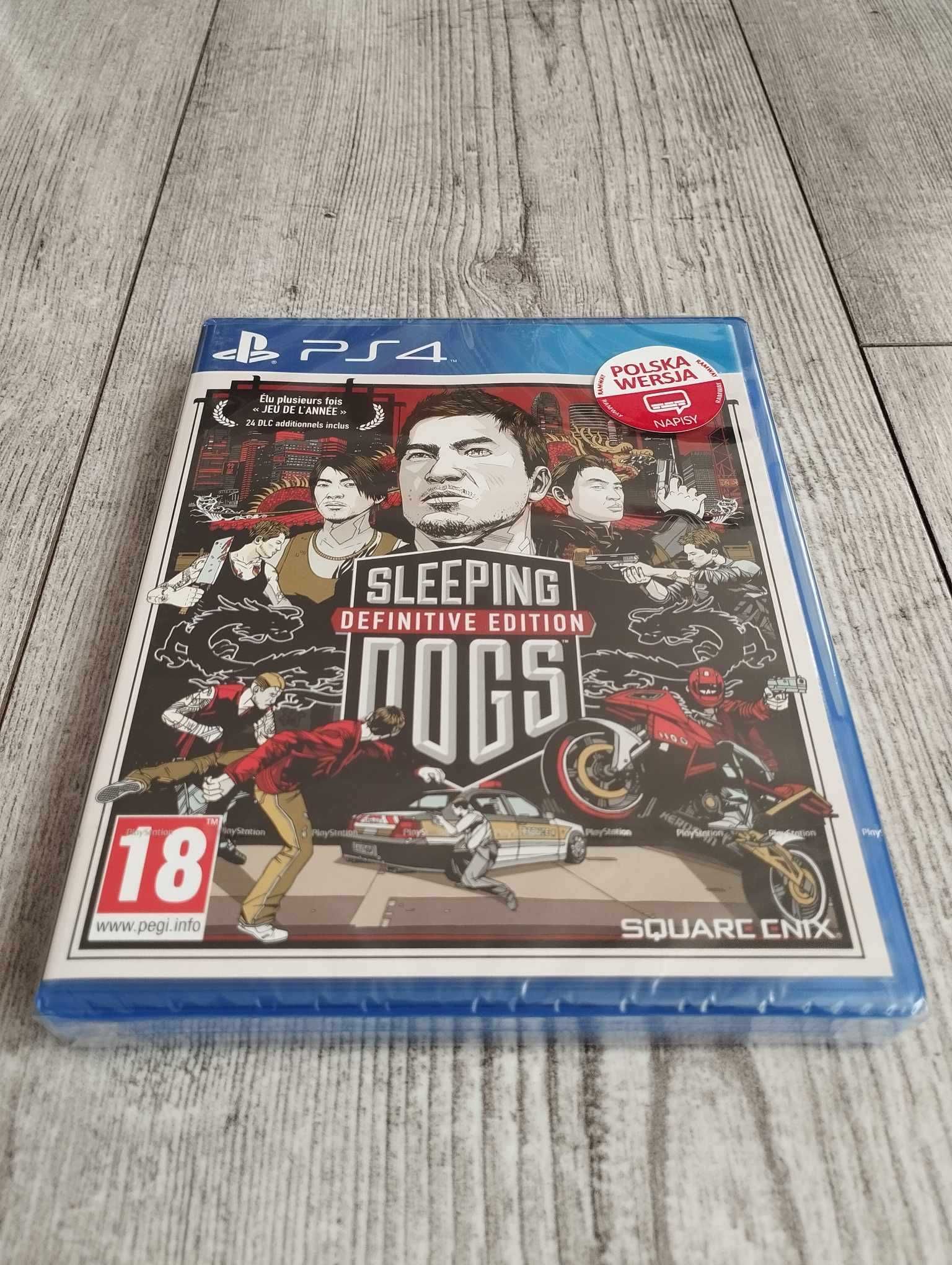 Nowa Gra Sleeping Dogs Definitive Edition PS4/PS5 Playstation