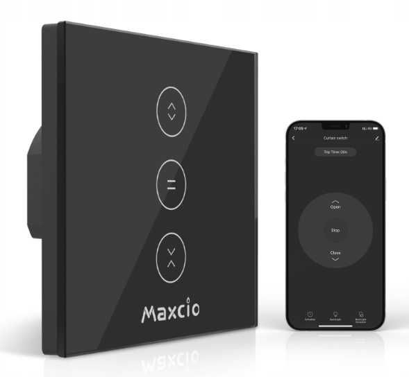 Przełącznik Maxcio WF-CS01 WiFi inteligentny 2,4ghz Alexa Google Home
