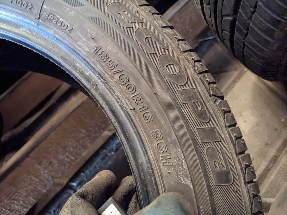 185/60R16 Bridgestone літо