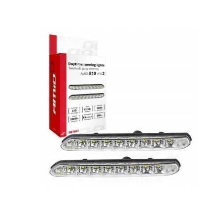 Samochodowe światła lampy ledy do jazdy dziennej DRL810 dzienne 12/24V