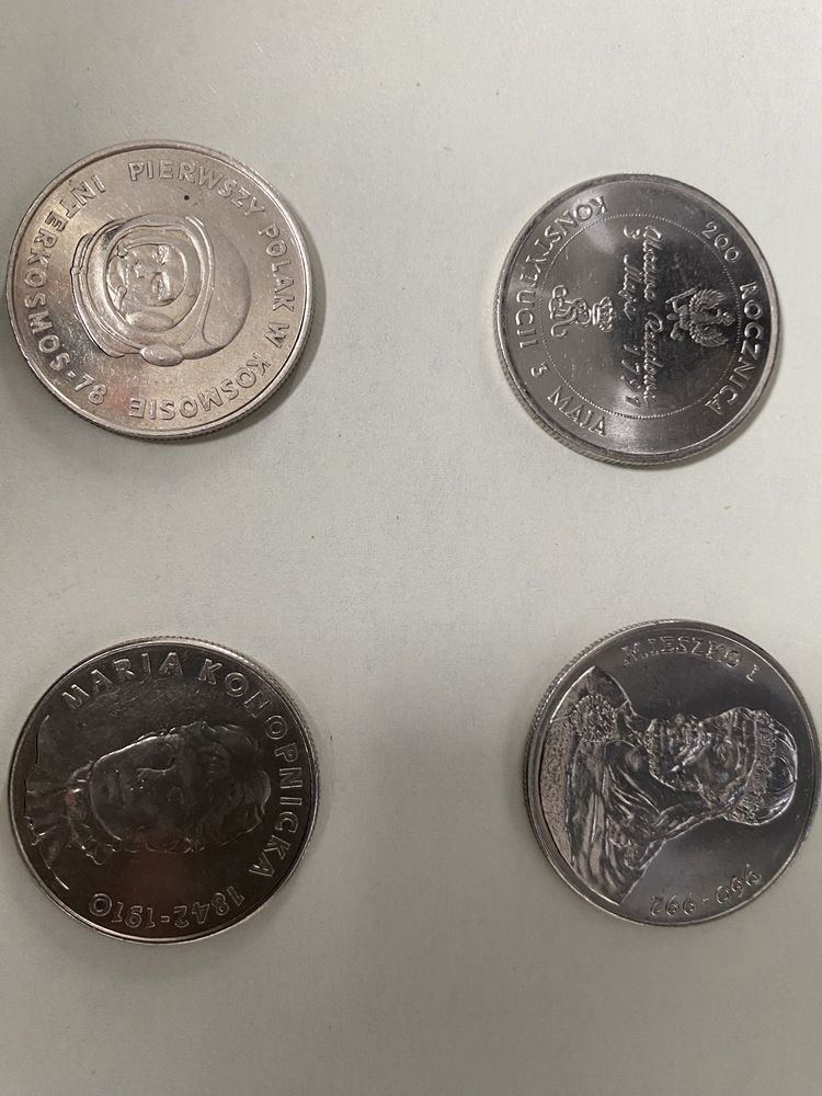 4 monety Polskie
