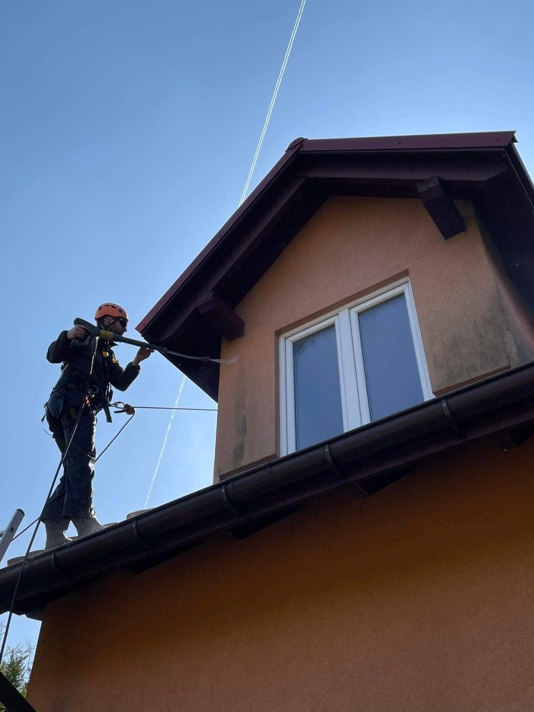 Czyszczenie elewacji mycie fasad mycie kostki brukowej