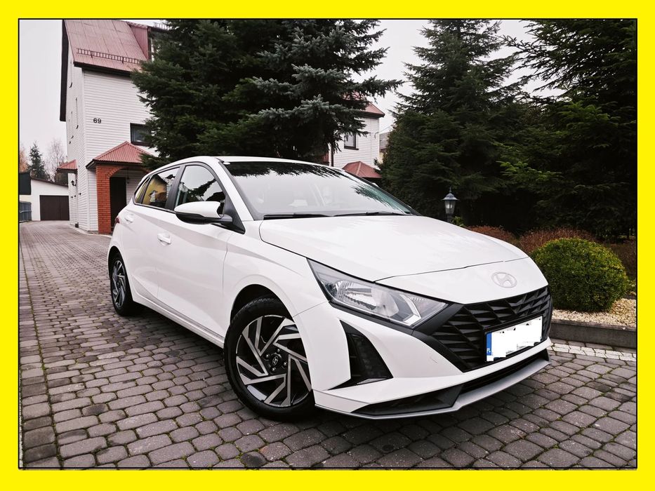 Hyundai i20 NOWY!!! LPG fabryczny, GWARANCJA, salon Polska, 1-właściciel