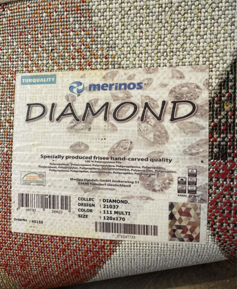 Dywan diamond 120x170