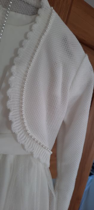Sukienka komplecik roz 116-122 z bucikami IDEALNY ŚLICZNY TIUL buty 32