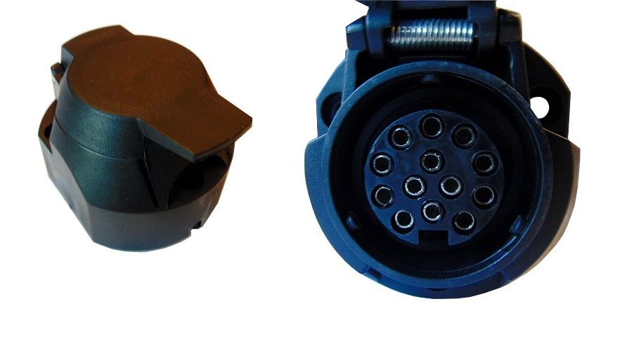 Gniazdo 12V - 13 PIN przyczepa naczepa - Faktura VAT