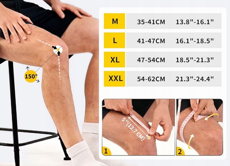 Ściągacz Na Kolano Cambivo - Rozmiar Xl
