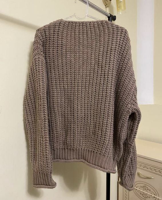 В'язаний теплий кардиган