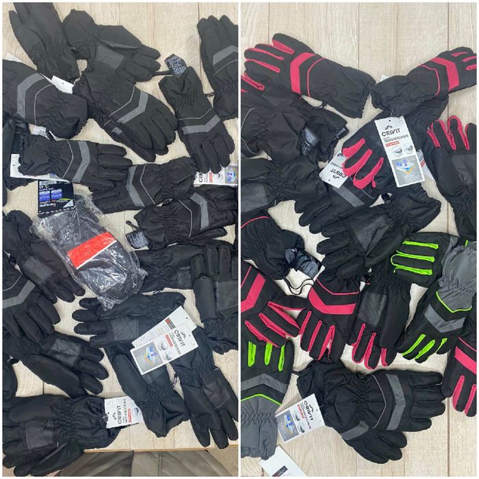 РОЗПРОДАЖ!!! НОВІ! Перчатки Crivit рукавиці краги  зимові лижні