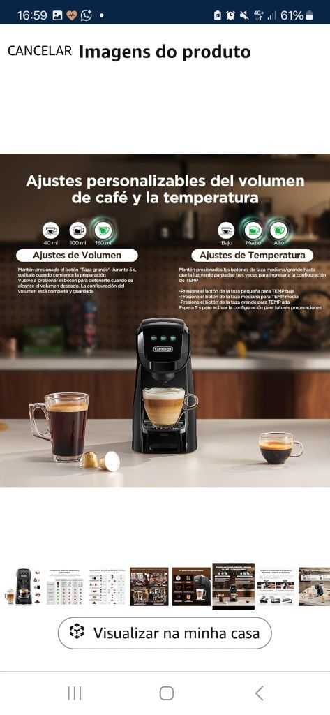 Máquina de café multicapsulas Capxsnobe