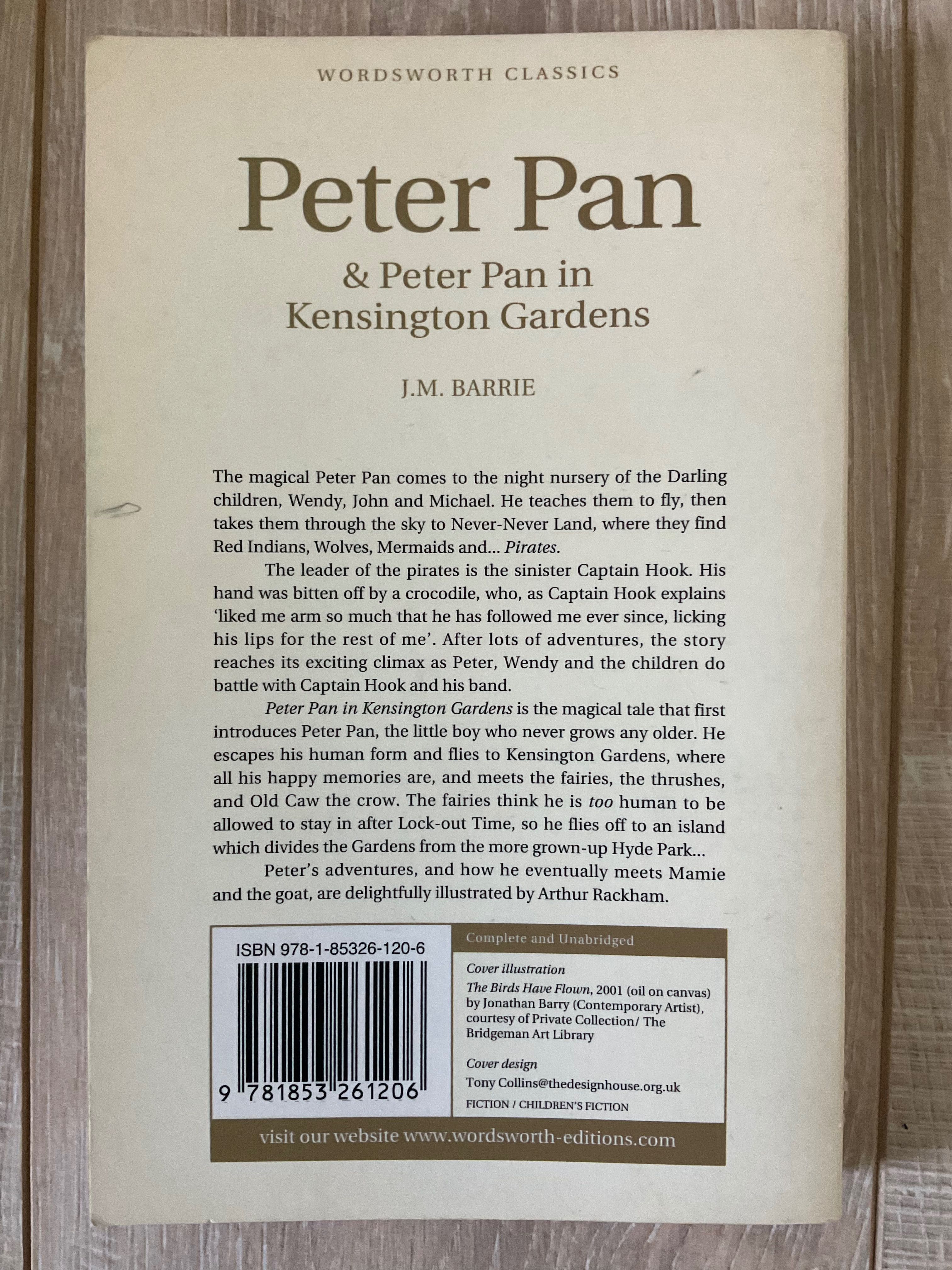 Książka po angielsku - Peter Pan & Peter Pan in Kensington Gardens