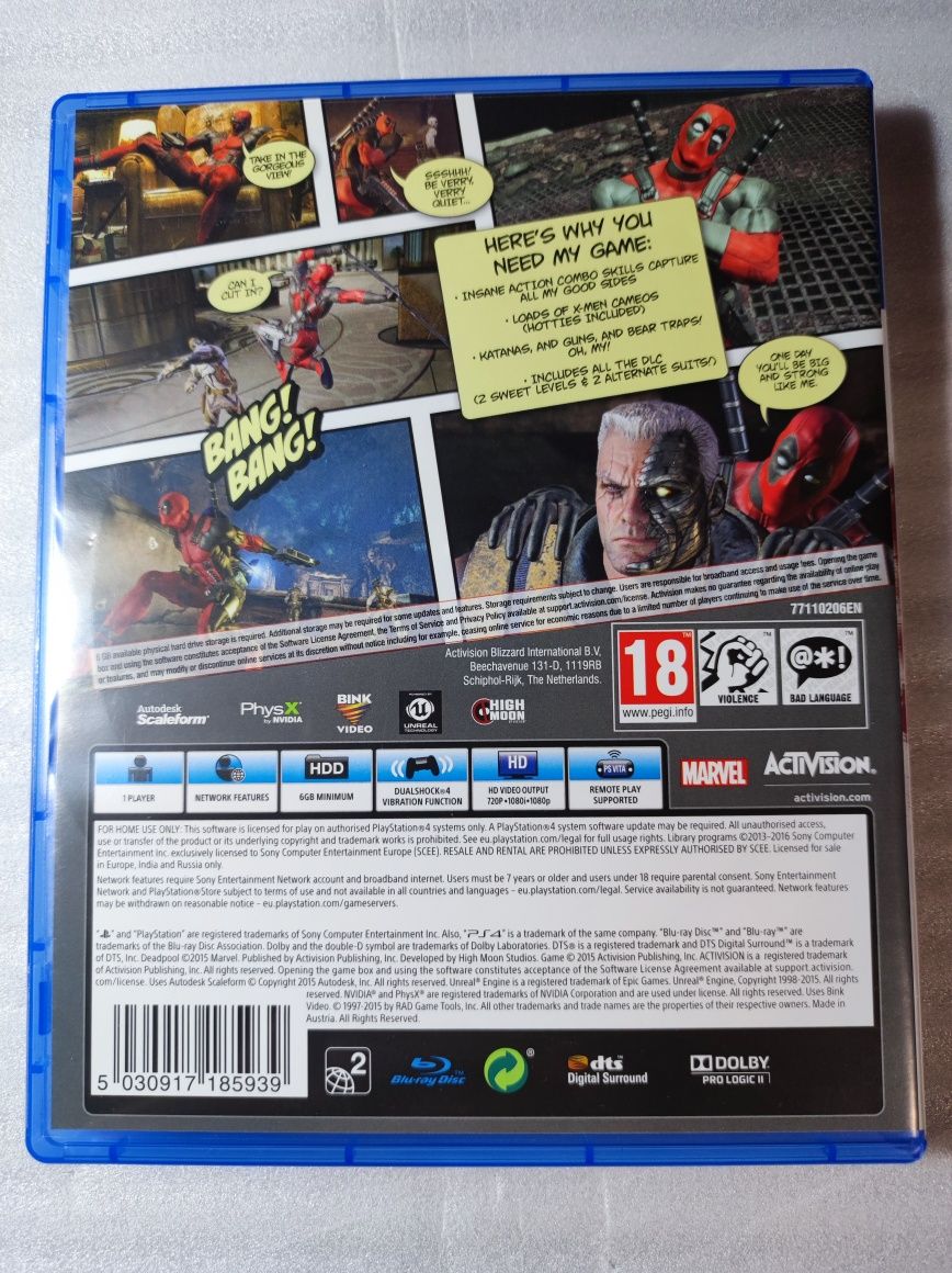 Deadpool | Gra PS4