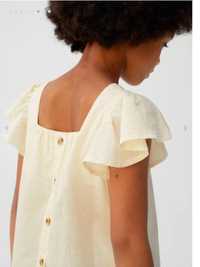 Блуза блузка сорочкк з рюшами Манго Mango 11-12 років 152 см