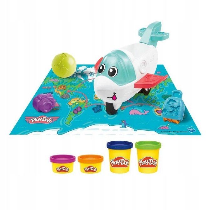 HASBRO Ciastolina Play-Doh Starters zestaw Samolot Odkrywcy F8804