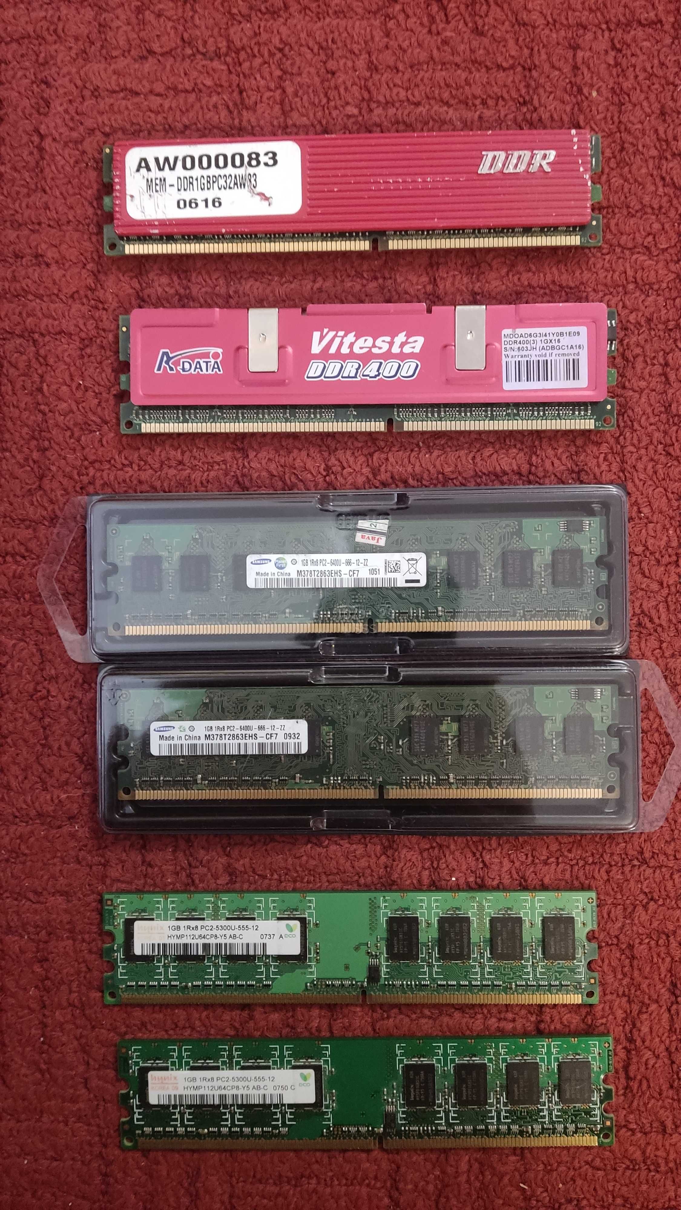 Продам оперативку DDR2 4gb, ddr2 2gb, ddr3 4gb.