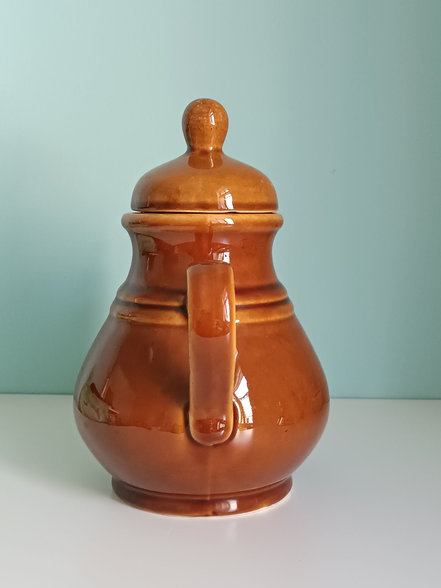 Stary ceramiczny dzbanek - Kathrin - GDR - 1,3 L -.