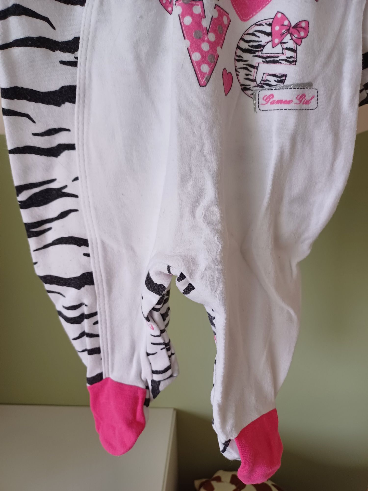 Zestaw gamex r.62 Kaftan i śpioszki