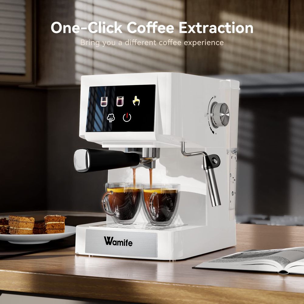 Кофемашина wamife 15 espresso (сенсорное управление) очень крутая