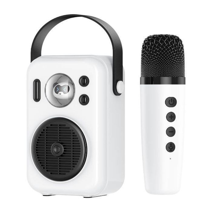 Głośnik Bezprzewodowy Soundpeats Hi-Sing Z Mikrofonem (Biały)