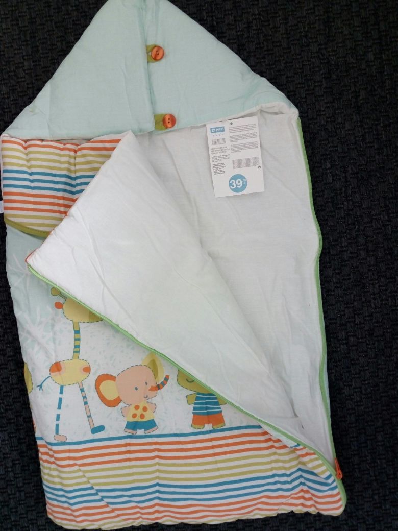 Colcha Zippy  para recém nascido