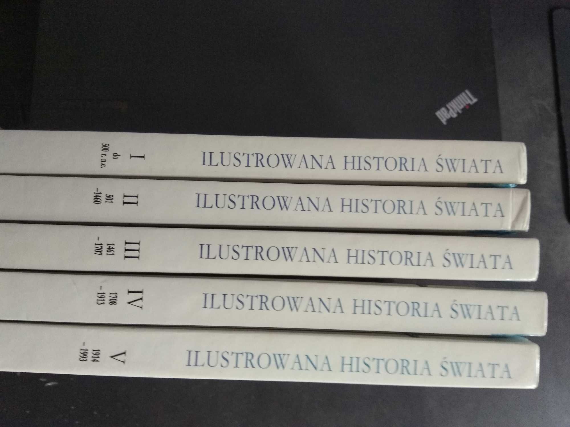 Historia świata ilustrowana 5 tomów