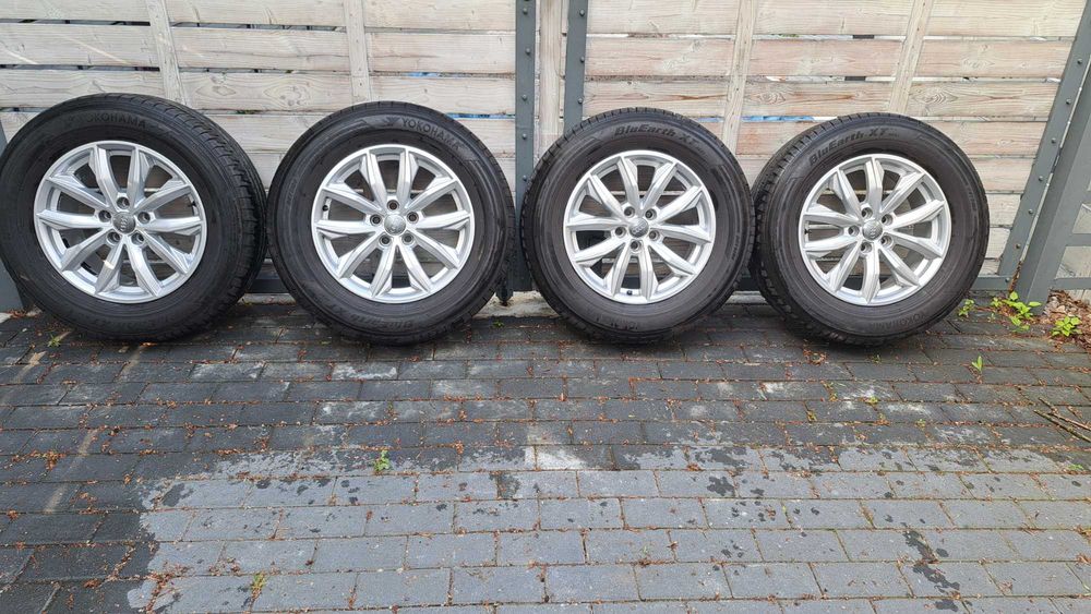 Komplet orginalnych kół aluminiowych z oponami letnimi do Audi Q5