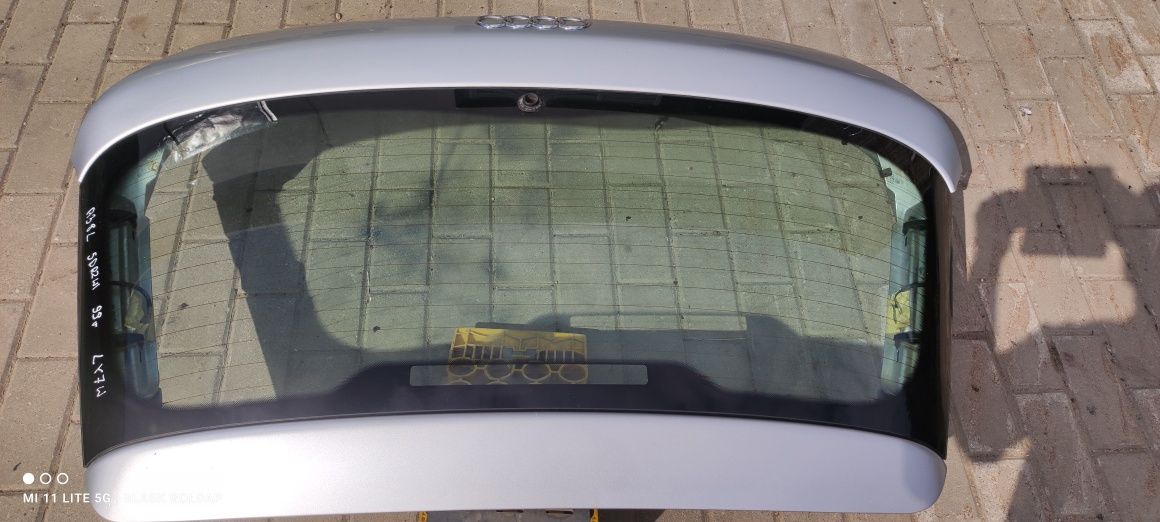 Klapa Bagażnika Tył LY7W z Audi A3 8L 1.9 5 Drzwi 99 Blask Gołdap