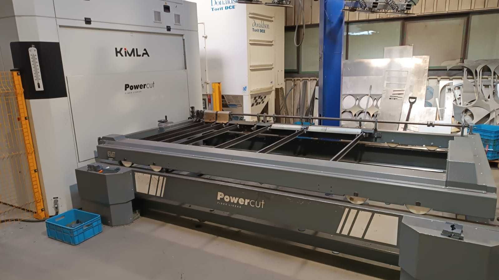 Laser KIMLA do profili i blachy 6 kW jak nowy Brutto