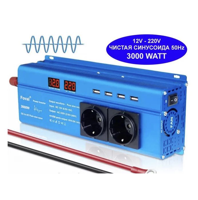 Інвертор Foval 3000  новий