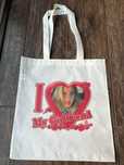 Torba tote bag lana del rey heart serce non woven