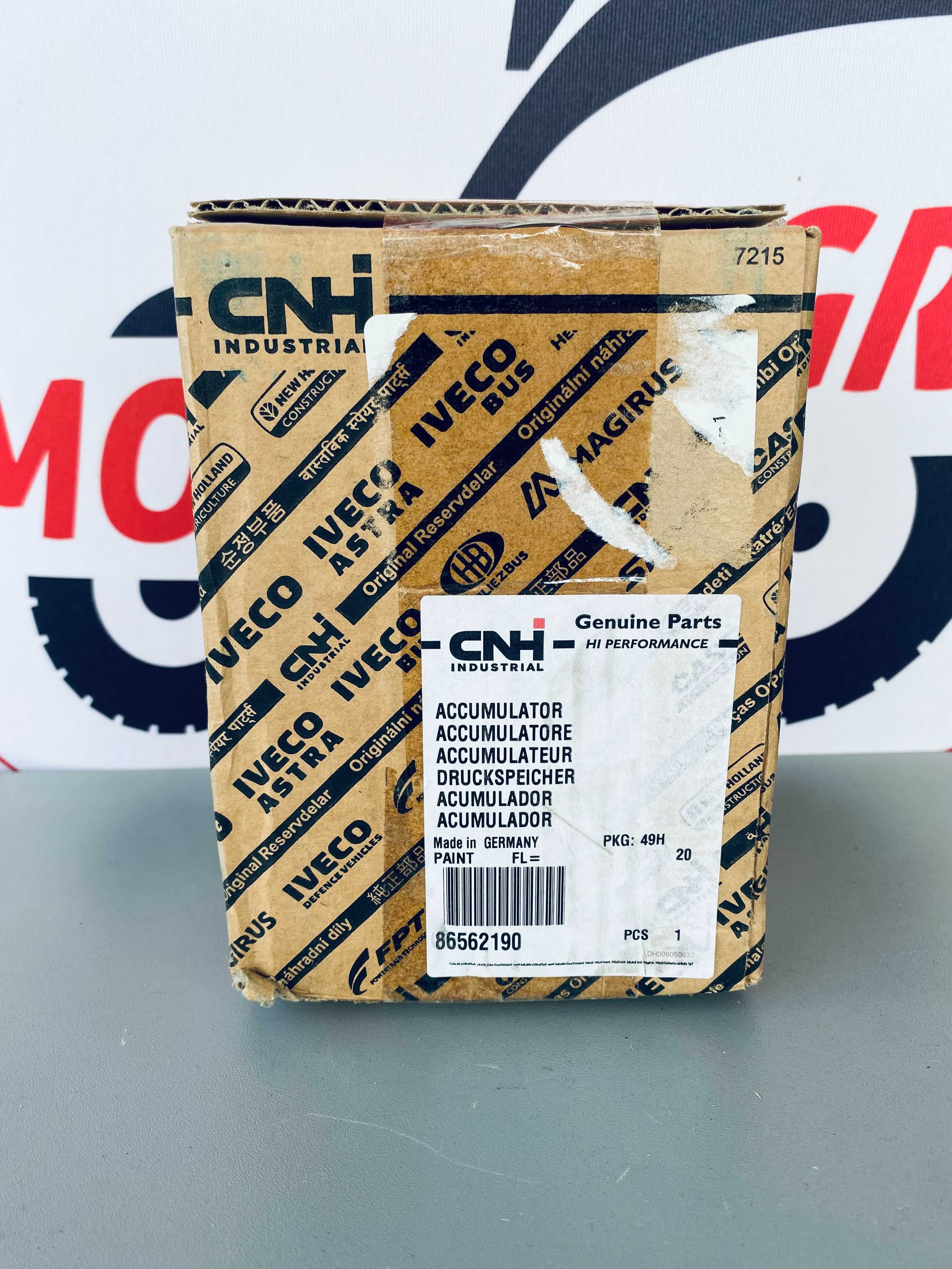 Akumulator hydrauliczny Case New Holland 8656.2190 ORYGINAŁ CNH