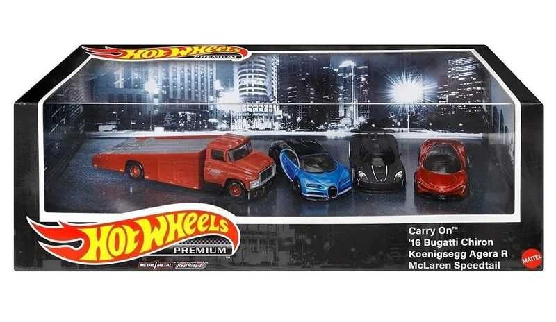 HotWheels Premium - Track Day Premium Set - Vários - 1/64 - novos