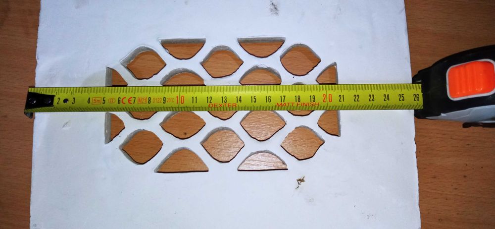 Гіпсова решітка на вентиляцію